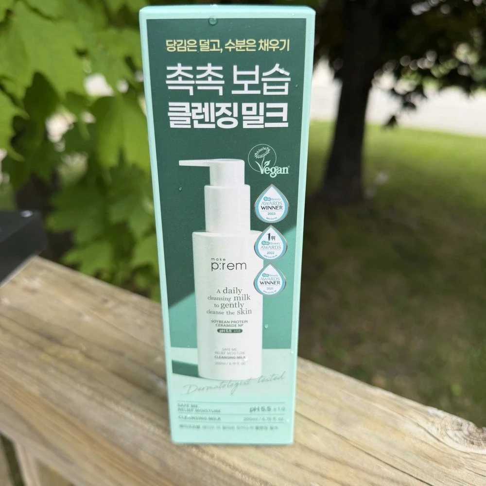 Make P:rem Safe Me Relief Moisture Cleansing Milk 200ml K Beauty Korean NEW